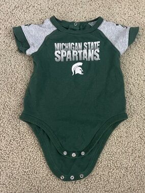 Michigan State Spartans Baby Bodysuit